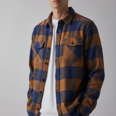 Hawks Bay Men's Super Soft Long Sleeve Flannel Shirts