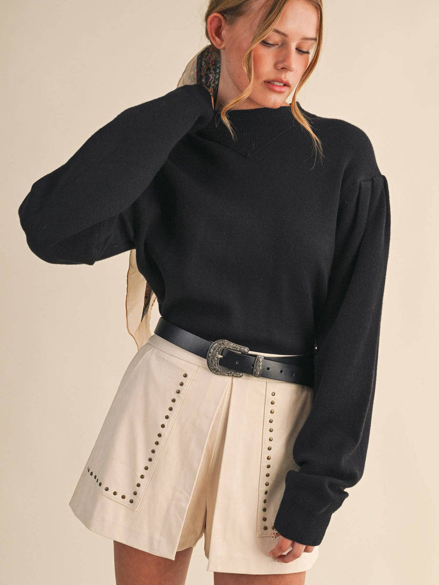 Mock Neck Sweater