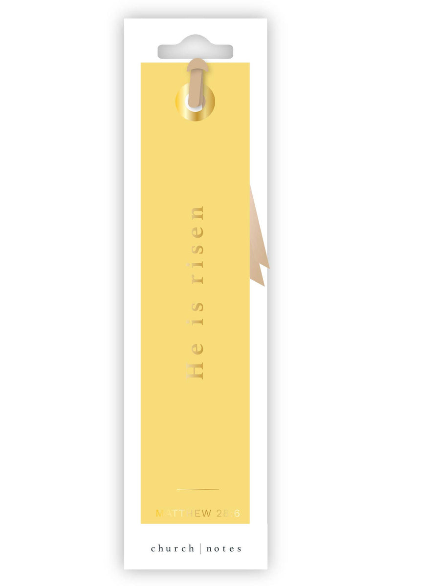 He Is Risen Scripture Bookmark