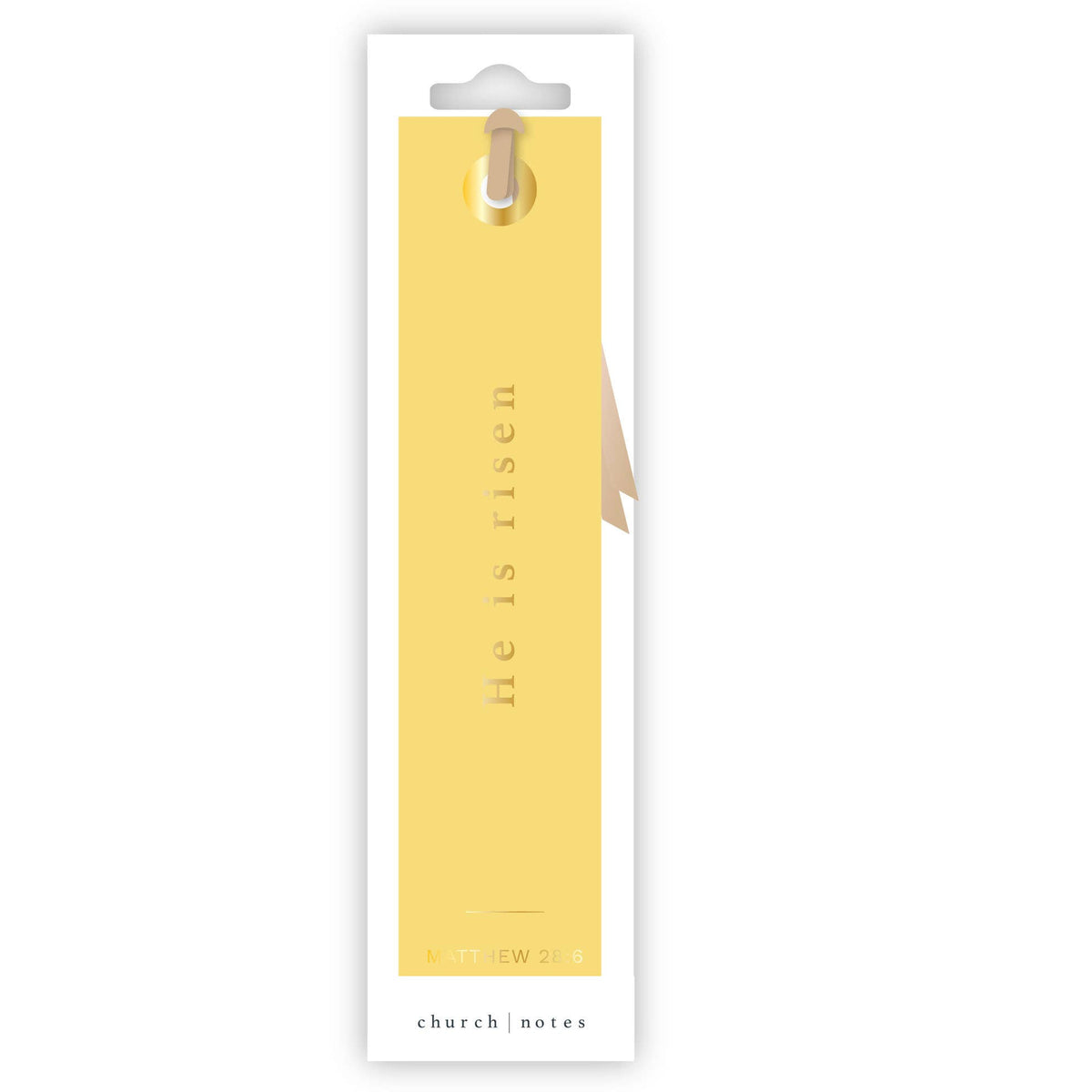 He Is Risen Scripture Bookmark