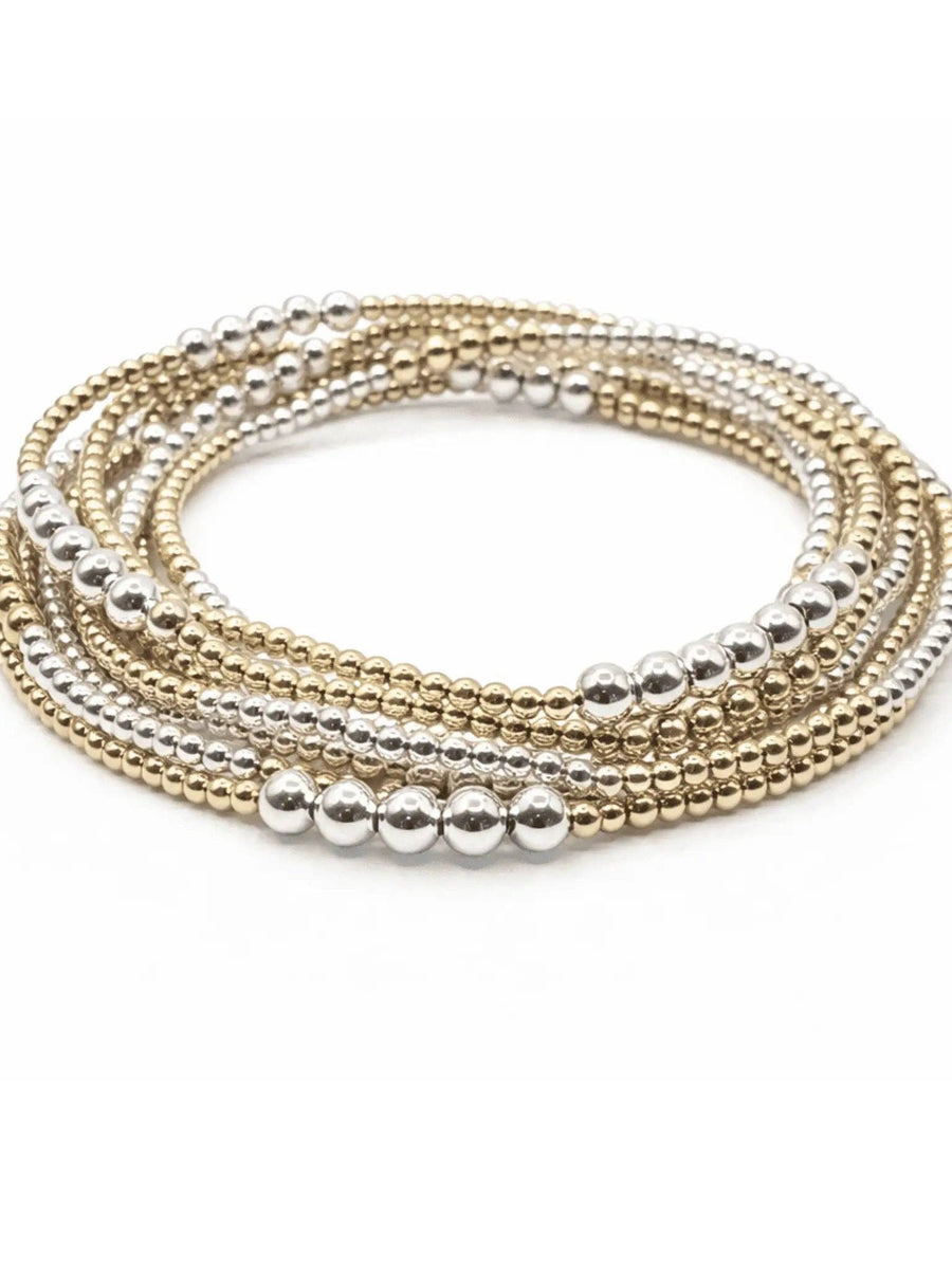 Sterling Beaded Bracelet
