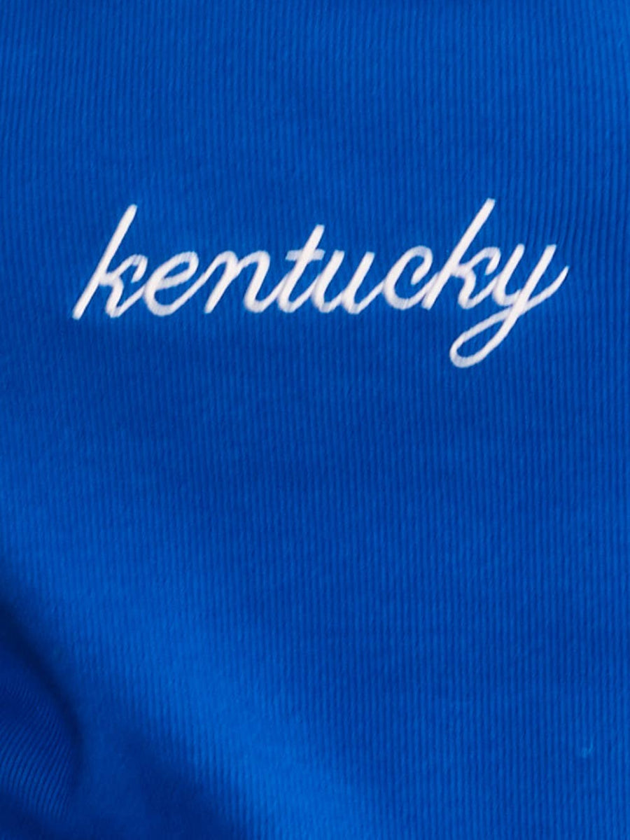Kentucky Embroidered Ribbed Tank